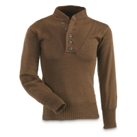 U.S. Military Surplus 5-Button Sweater Used