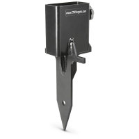 CTS Slide-In Target Holder Base With Spike for Standard 2x4 Lumber