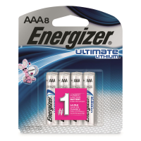 Energizer Ultimate Lithium AAA Batteries 8 Pack