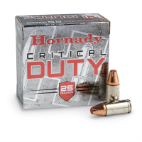 Hornady Critical Duty 9mm+P FlexLock 135 Grain 25 Rounds