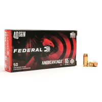 Federal American Eagle .40 Smith & Wesson FMJ 165 Grain 50 Rounds