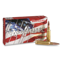 Hornady American Whitetail 6.5 Creedmooor InterLock SP 129 Grain 20 Rounds