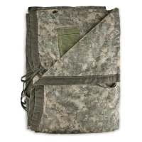 U.S. Military Surplus Digital Camo Poncho Liner Used