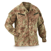 Italian Military Surplus Vegetato BDU Jacket Used