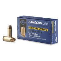 PPU .40 Smith & Wesson FPJ 165 Grain 50 Rounds