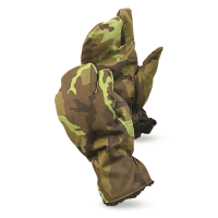 Czech Military Surplus M95 Camo Trigger Mitts 2 Pack Like New