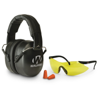 Walker's EXT Muff/Safety Glasses Combo