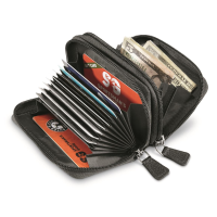 Guide Gear Leather RFID Wallet Accordion