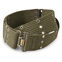 Belgian Military Surplus U.S. Style Pistol Belts 3 Pack Used