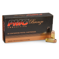 PMC Bronze .40 S&W FMJ-FP 165 Grain 50 Rounds