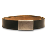 German Military Surplus Leather Belt Used 2 Pack