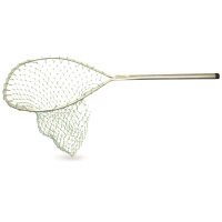 Promar Angler Series Landing Net 15x17" Hoop 18" Handle Green Poly