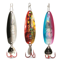 Clam Pro Tackle Ribbon Leech Flutter Spoon Kit 1/16 oz.