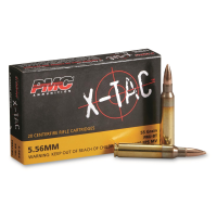 PMC X-Tac 5.56x45mm NATO FMJ-BT 55 Grain 20 Rounds