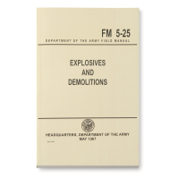 U.S. Military Surplus Technical Manual on Explosives and Demolitions New