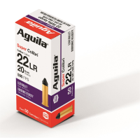 Aguila Super Colibri Subsonic Powderless .22LR LSP 20 Grain 50 Rounds