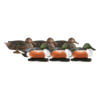 Avery GHG Hunter Series Oversized Shoveler Duck Decoys 6 Pack