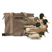 Higdon Magnum Mallard Duck Decoys 6 Pieces with Bag