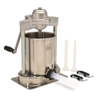 LEM Mighty Bite 15 lb. Stuffer with Plastic Stuffing Tubes