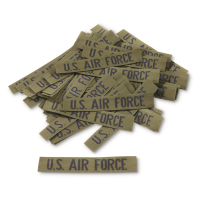 U.S. Air Force Surplus Chest Name Tapes 50 pack New