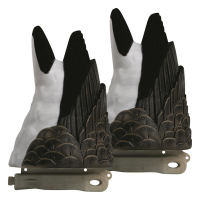 Hardcore Field Series Canada Goose Flocked Feeder Butt Decoys 2 Pack