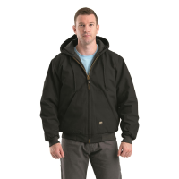 Berne Men's Heritage Duck Hooded Active Work Jacket
