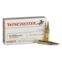 Winchester White Box 5.56x45mm NATO FMJ 55 Grain 20 Rounds
