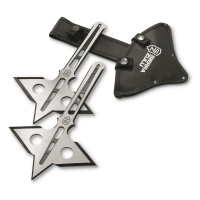 SZCO Sierra Zulu Northstar Double Edged Throwing Axe Set