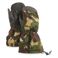 British Military Surplus Ripstop DPM Camo Mittens Waterproof 2 pack Used