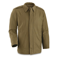 Romanian Military Surplus Heavyweight Quilted Work Jacket New