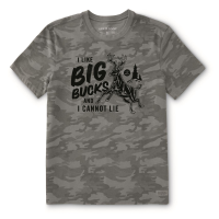 Life is Good Men's I Like Big Bucks Short Sleeve Tee