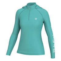 Huk Women's Icon Solid Long Sleeve Hoodie