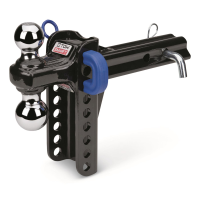 TowSmart X-Mount Adjustable Dual Ball Mount 14000-lb. Capacity