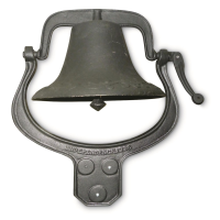 Yard Tuff Large Cast Iron Farm Bell
