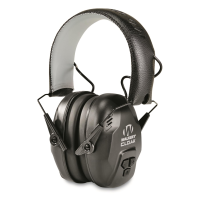 Walker's Cloak Dual-Mic Electronic Muffs Black