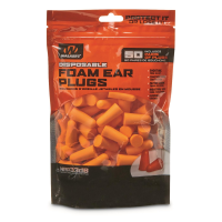 Walker's Foam Ear Plugs for Shooting 25 Pairs