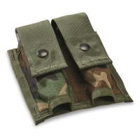 U.S. Military Surplus 40mm Double Pouches 3 Pack New