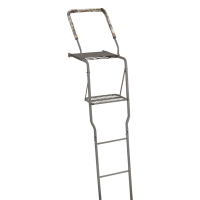 Guide Gear 15' Mesh Seat Ladder Tree Stand with Shooting Rail