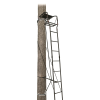 Guide Gear 15' Single Shot Single Person Ladder Stand w/ Grip Jaw System