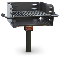 Pilot Rock Heavy-Duty Multi-Level Park Grill