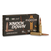 Fiocchi KnockDown 6.5mm Creedmoor CHP 120 Grain 20 Rounds