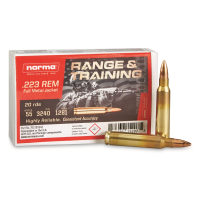 Norma Range & Training .223 Remington FMJ 55 Grain 20 Rounds