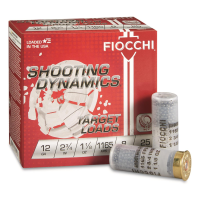 Fiocchi Shooting Dynamics Target Loads 12 Gauge 2 3/4" 1 1/8 oz. 25 Rounds