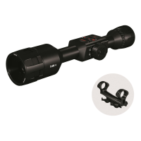 ATN ThOR 4 (384x288) 2-8x Smart HD Thermal Rifle Scope with Dual Ring Cantilever Mount