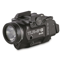 Streamlight TLR-8 G Sub Tactical Pistol Light with Green Laser for Glock 43X/48 MOS