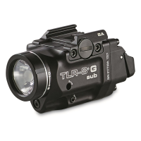Streamlight TLR-8 G Sub Tactical Pistol Light with Green Laser for Springfield Hellcat