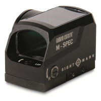 Sightmark Mini Shot M-Spec M3 Solar Reflex Sight 3 MOA Red Dot