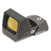 Crimson Trace RAD Pro Open Reflex Sight 3 MOA Red Dot Reticle