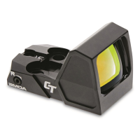 Crimson Trace RAD Micro Pro Compact Open Reflex Sight 3 MOA Red Dot