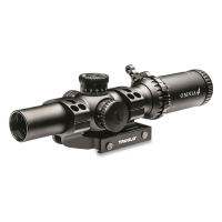 TruGlo OMNIA 1-4x24mm MSR Rifle Scope Illuminated All-Purpose Tactical Reticle